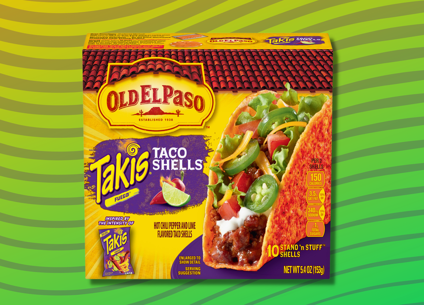 Takis Fuego Taco Shells by Old El Paso are Now Available at Walmart