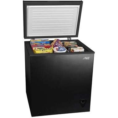 EUHOMY 3.5 Cu.Ft Chest Freezer with Removable Basket, Small Deep