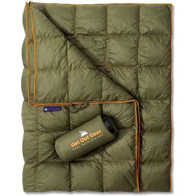 Winter camping online blanket