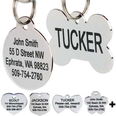 Best engraved hotsell dog tags