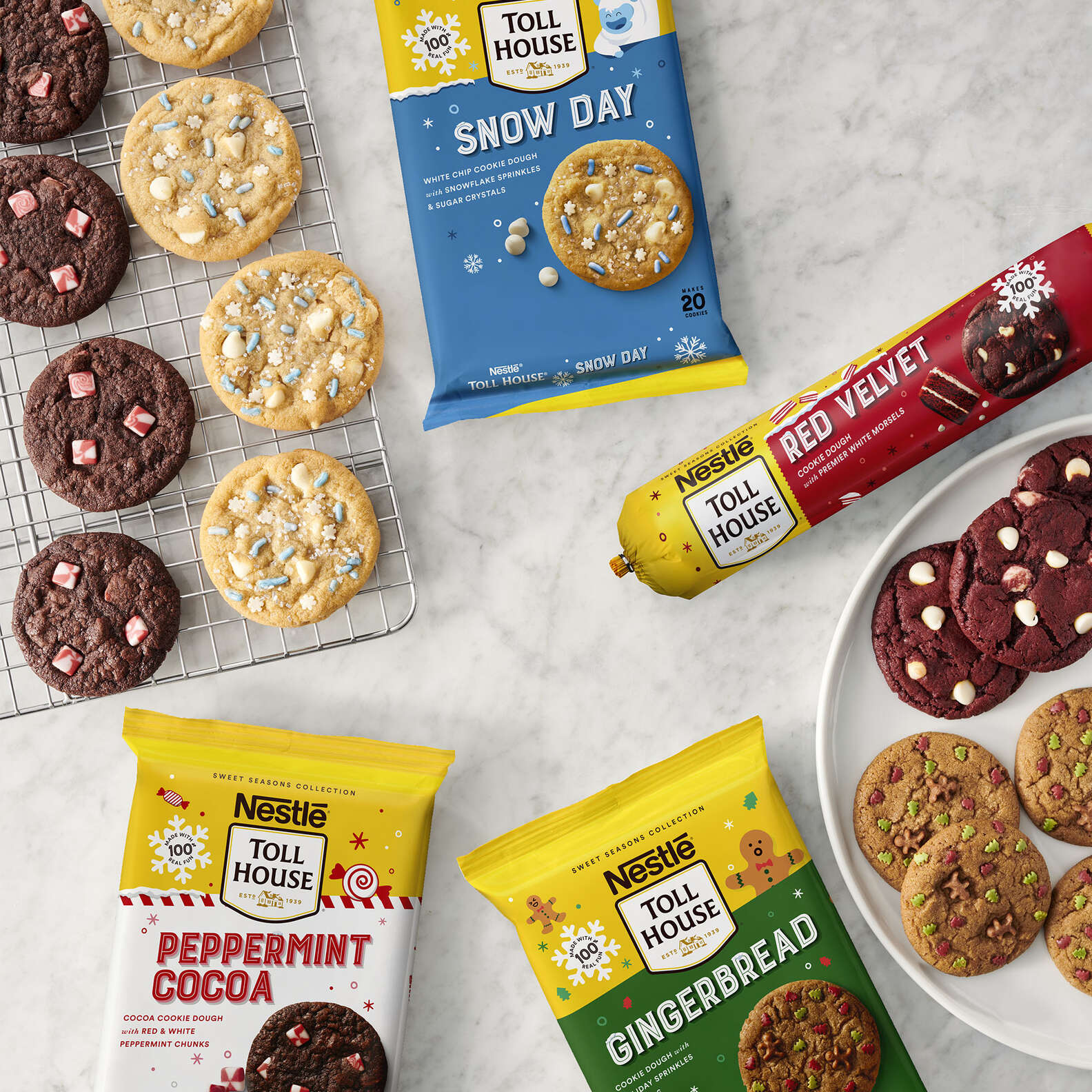 Nestlé Toll House Is Releasing 4 New Cookie Dough Flavors This Holiday Season Thrillist 2300