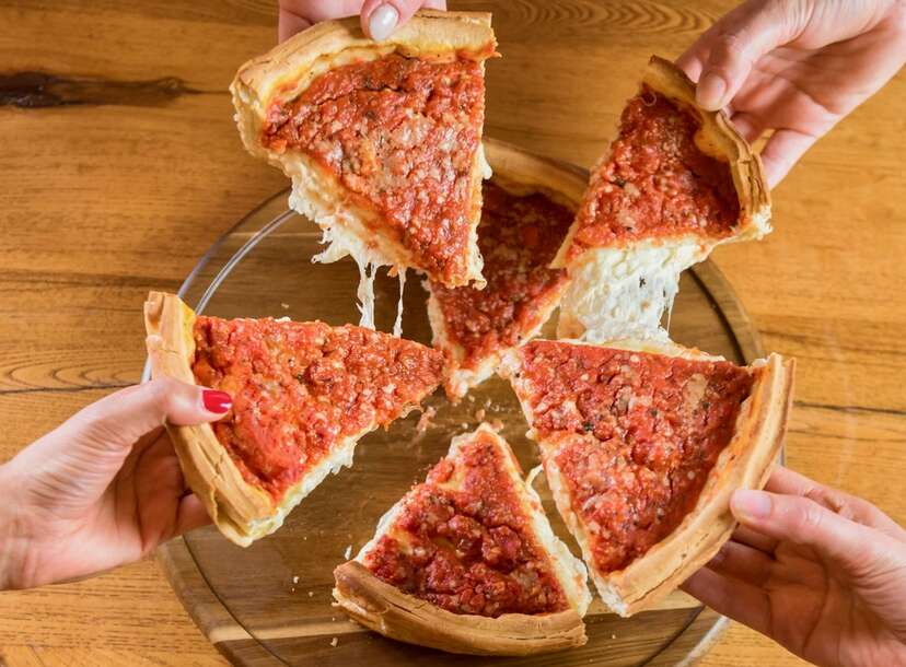 Sicilian Pizza Traditional Pizza From New York, United States of