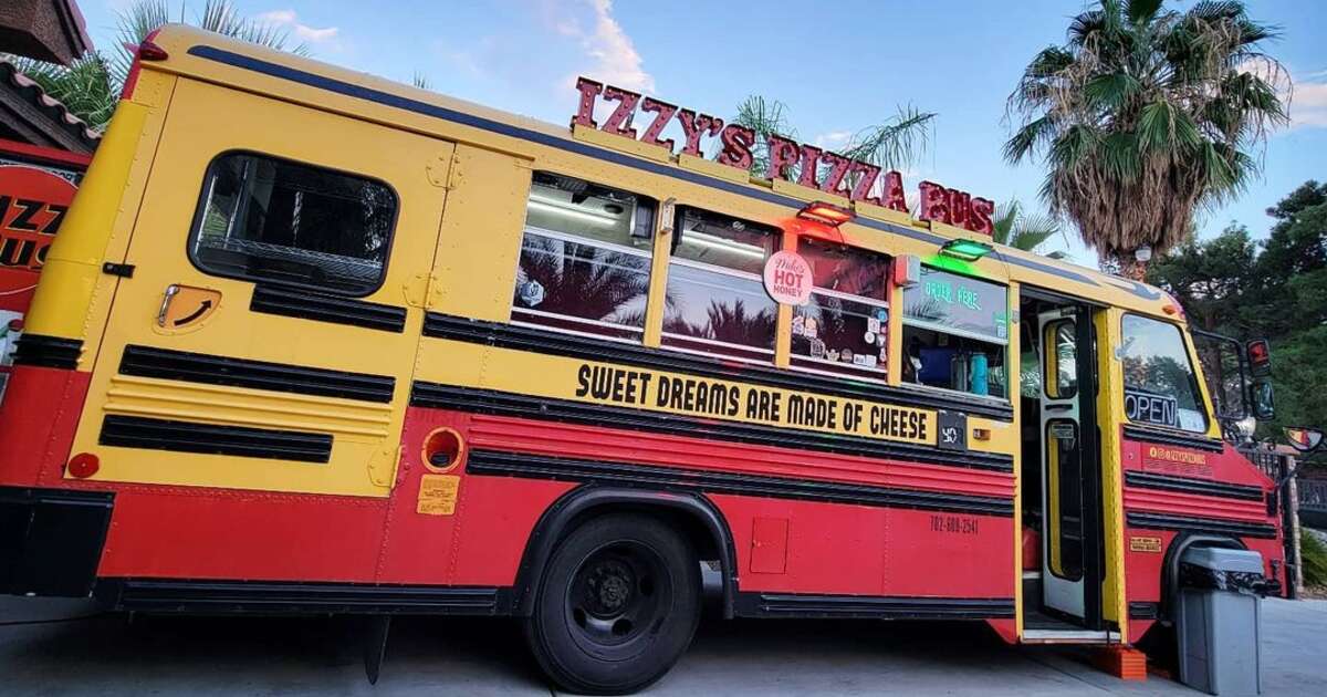 Izzy's Pizza Bus: Las Vegas - Thrillist
