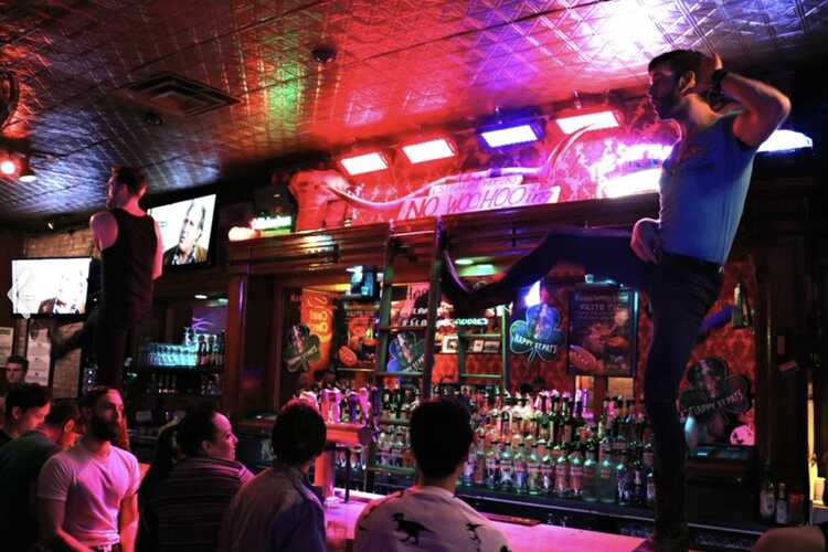Flaming Saddles Saloon