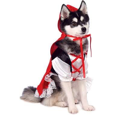 Rubie's Red Riding Hood Dog Costume