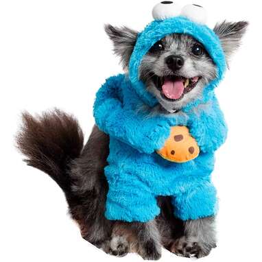 Pet Krewe Unleash The Parade Cookie Monster Dog Costume