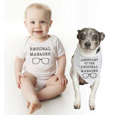 Regional Manager Dog and Baby Set