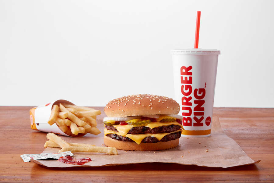 Burger King's Double Quarter Pound King Returns to the Menu - Thrillist