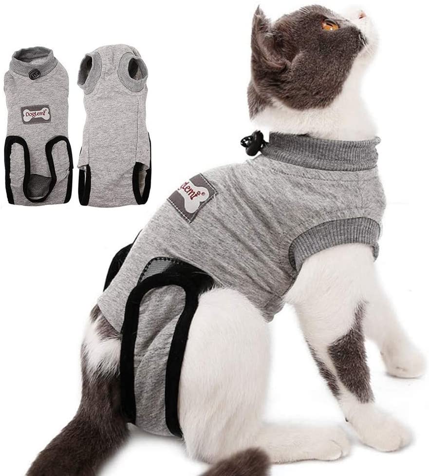 Surgical recovery suit for cats sale