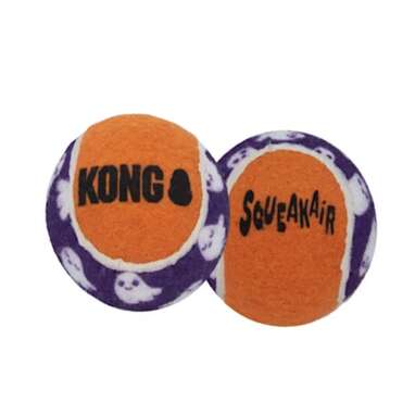 KONG Halloween SqueakAir Ghost Balls Dog Toy