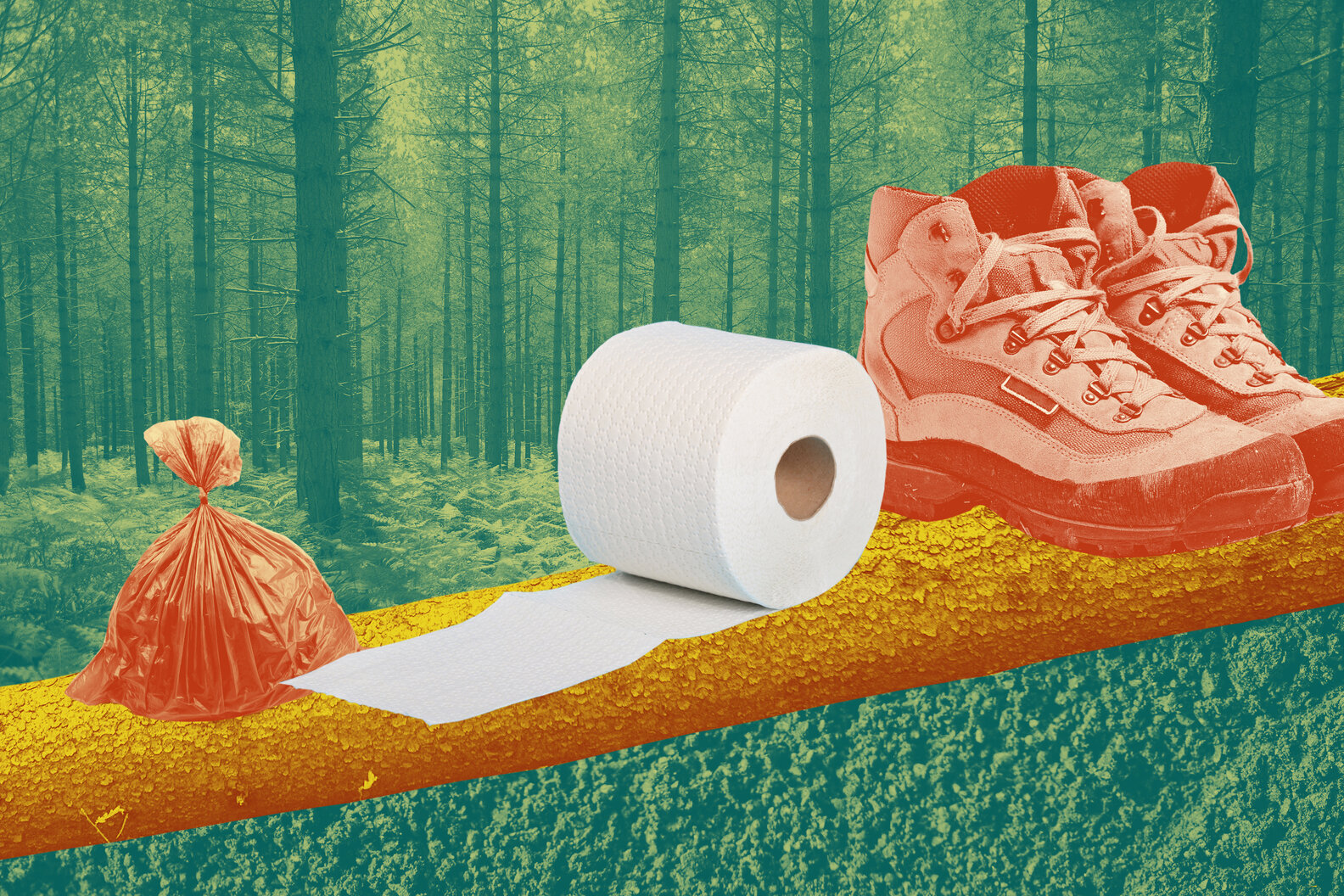 How to Poop in the Woods Without Toilet Paper Thrillist