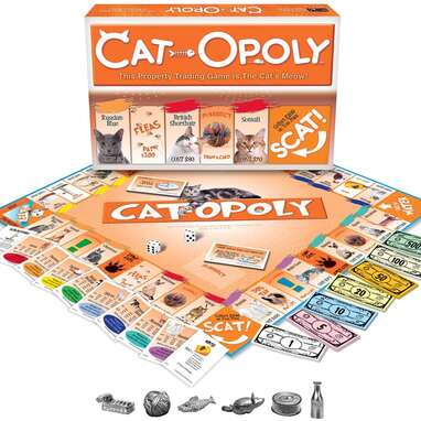 Late for the Sky Cat-Opoly Game