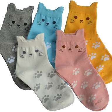 Jeasona Women’s Cat Socks