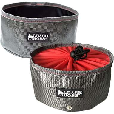 collapsible dog bowl