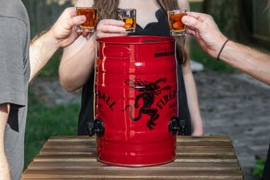 Fireball Beer Pong Kit - Bounce and Sip in Style