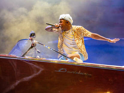 tyler the creator performing at lollapalooza