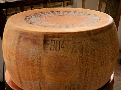 Parmigiano Reggiano auctioning 21-year-old cheese wheel for charity