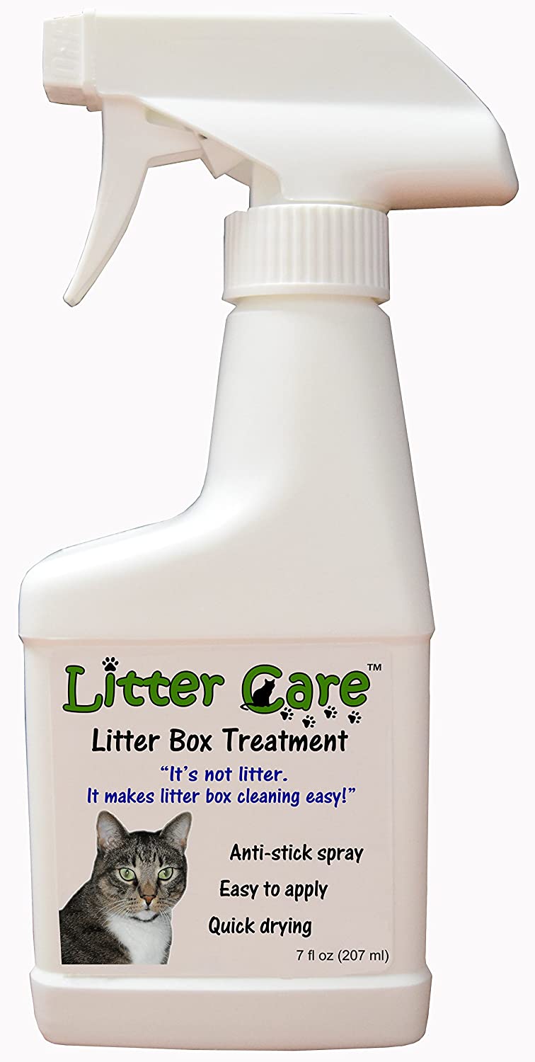 Spray to attract outlet cats to litter box