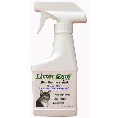 No stick hotsell litter box spray