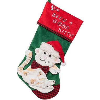 8 Best Cat Christmas Stockings - DodoWell - The Dodo