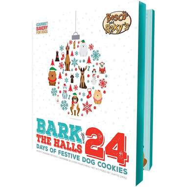 Bark The Halls Dog Treat Advent Calendar