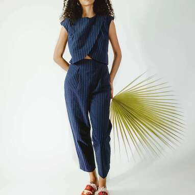 For the Stylish Nursing Mom: Madri Jumpsuit