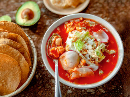 pozole rojo rojos recipe hominy soup mexican stew traditional