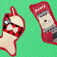 cat christmas stockings