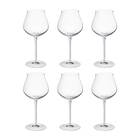 Sky Red Wine Glasses, 6 Pcs. For Sale at 1stDibs