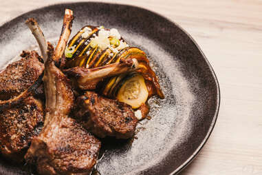 Grilled lamb chops