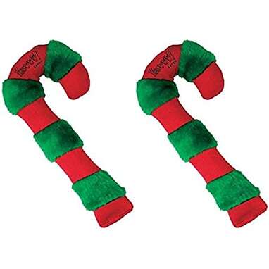 An even more festive catnip toy: Yeowww! Catnip Candy Cane