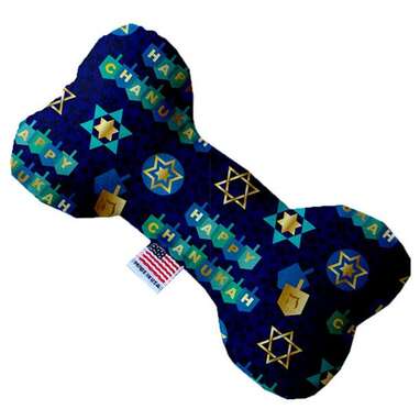 A special bone for your special boy: Mirage Pet Chanukah Bliss Stuffing Free Bone Dog Toy