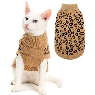 14 Oh-So-Adorable Cat Sweaters to Keep Kitty Warm on Chilly Days and  Holiday Nights