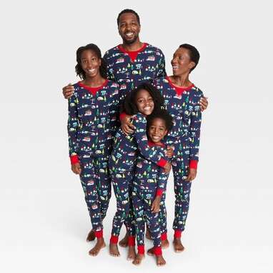 Holiday Gnomes Matching Family Pajamas Collection - Wondershop™ Navy