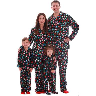 #followme Matching Christmas Pajamas for Family and Couples