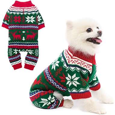 Dog Christmas Sweater 13 Options That Will Make Your Pup Even