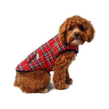 The Worthy Dog® Windsor Tartan Plaid Fleece Lined Jacket