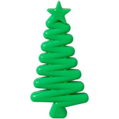 Peanut butter yumminess: Frisco Nylon Christmas Tree Dog Chew Toy