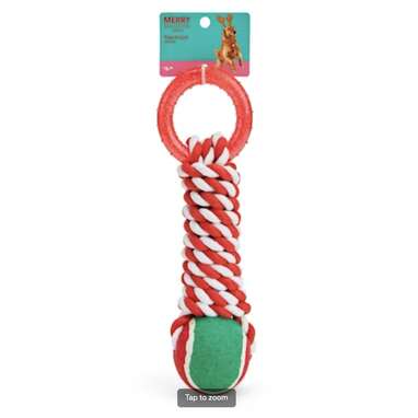 Merry Makings Tug it Out Rope & TPR Dog Toy