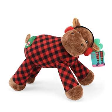 Merry Makings Spruce-y Moose-y Plush Dog Toy