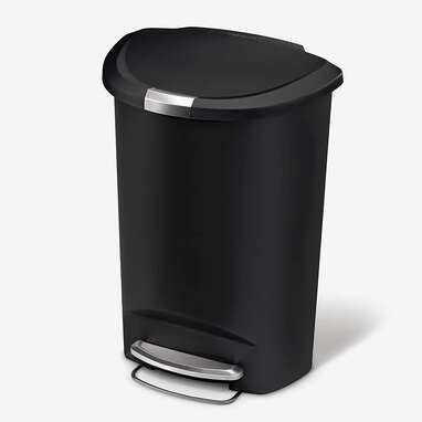 Simplehuman 13 Gallon Semi-Round Step Trash Can