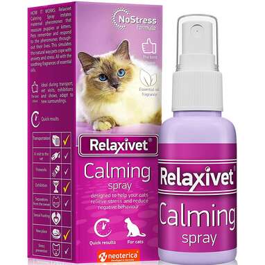 Relaxivet Pheromone Calming Spray for Cats