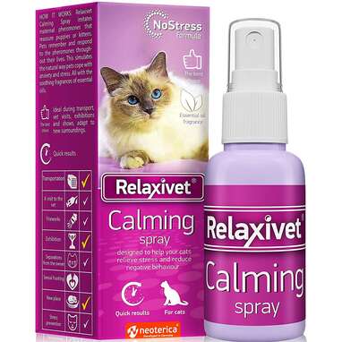 Relaxivet Pheromone Calming Spray for Cats 