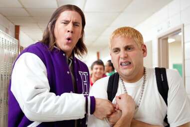 channing tatum and jonah hill in 21 jump street