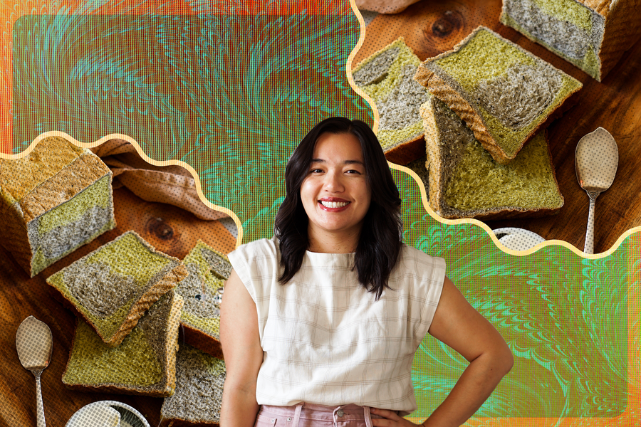 《月饼牛奶面包》中的芝麻黑抹茶面包配方