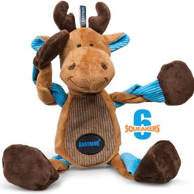 EASTBLUE Reindeer Squeaky Toy