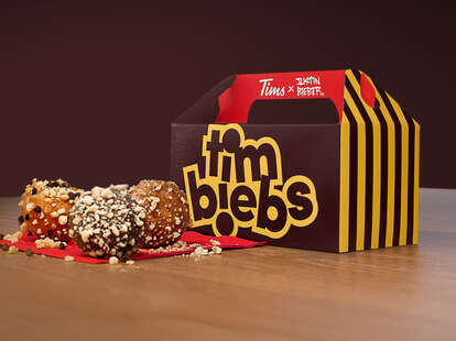 Tim Hortons & Justin Bieber Add New 'Timbiebs' Timbits to the Menu ...
