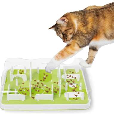 All For Paws Interactive Puzzle Cat Feeder