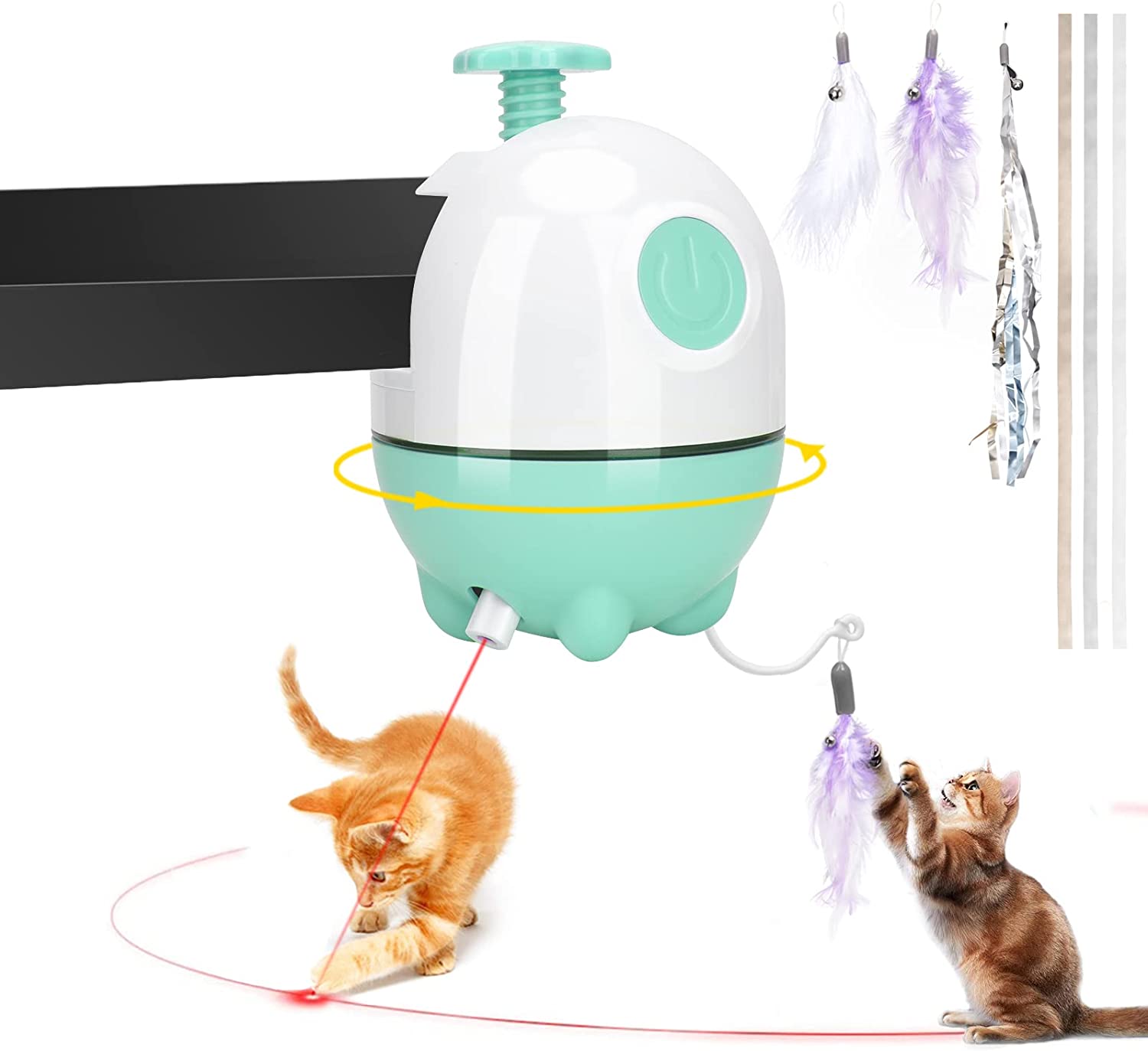 Friends forever interactive 2024 cat laser pointer toy