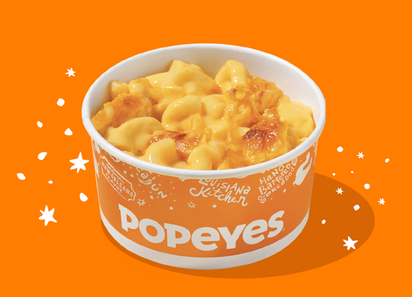 Homestyle Mac & Cheese Is Now Available at Popeyes Thrillist